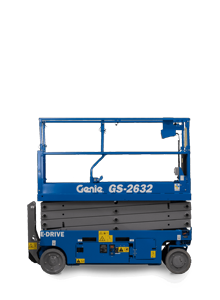 nacelle ciseaux genie GS2632 disponible à la location chez Bretagne Nacelle